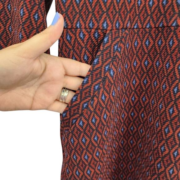 41 HAWTHORN Dress Womens Size Large L Geometric Print - Picture 3 of 4